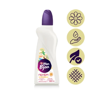 Lava Roupa Hipoalergenico Nenem Mon Bijou Bombril 500Ml