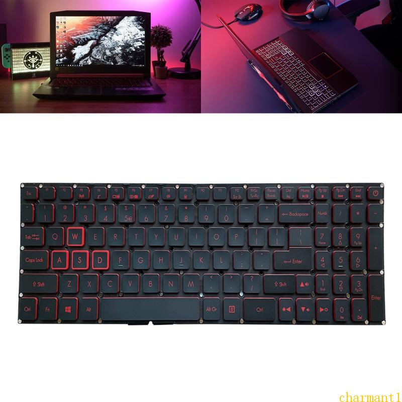 charmant Teclado Original Inglês Retroiluminado Dos Eua Para Acer Nitro 5 AN515 AN515-51 AN515-52