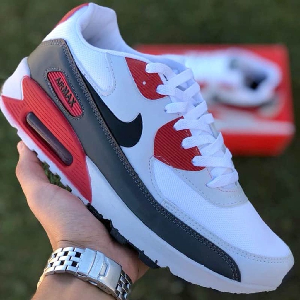 Tênis Air Max 90 Homem e Mulher Hiper Barato! Preço Baixo 70% OFF SÓ  HOJEULTRA311vb383