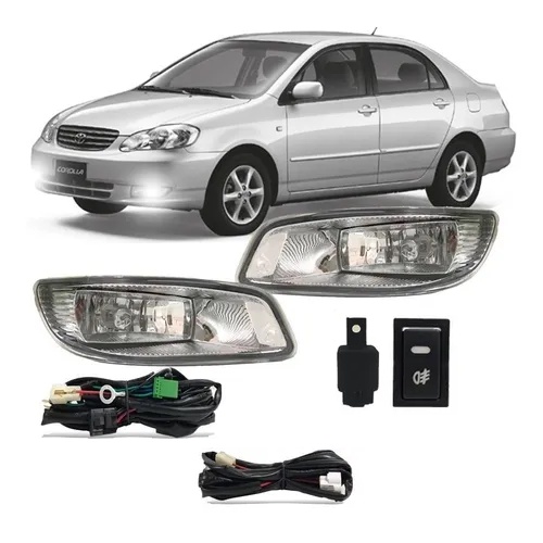 KIT FAROL MILHA NEBLINA COROLLA 2005 2006 2007 FIELDER 2008