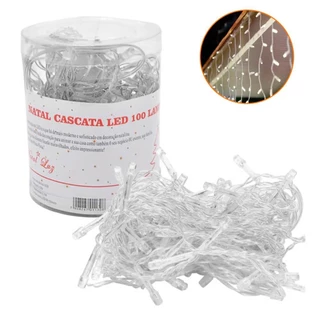 Pisca Pisca Natal Led Frio Cascata 100 Lâmpadas 127v - Casambiente em Oferta na Shopee