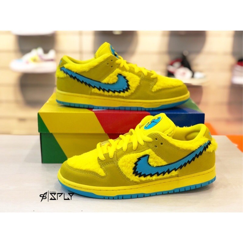 Grateful Dead x Nike Dunk Low SB Green Bear – Sneakers Joint