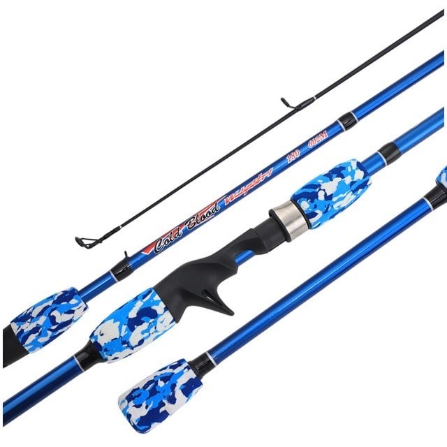 Vara Pesca Cold Blood P/ Carretilha 2,40 Mt 25 Lbs 2 Pt Azul