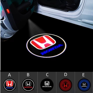 2pcs Lâmpada De Boas Vindas Projecção A Laser Decoração De Porta LED Para Honda Civic 4 Portas sedan 2006-2011 Hybrid 09-11 Insight 10-13 Atmosfera Modificada