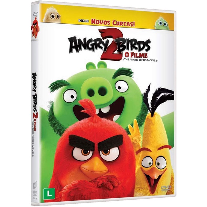 Dvd Angry Birds O Filme - Lacrado - Desenho Animado Original.