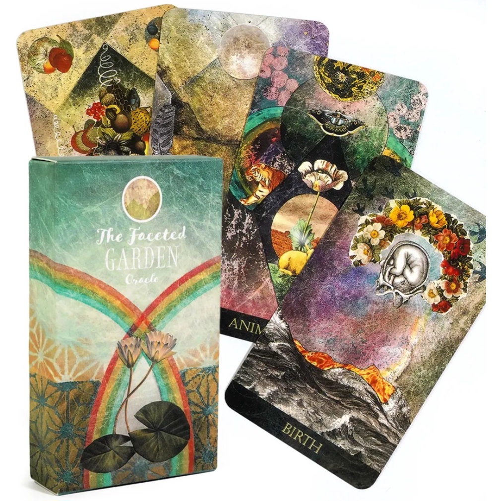 未開封　新品the faceted garden oracle 正規品 The Faceted Garden Oracle Deck Tarô O Jardim Facetado Baralho de