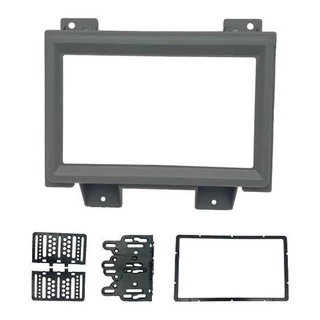 Moldura Dvd Multimídia 2 Din S10 Blazer Cinza Fiamon em Oferta na Shopee