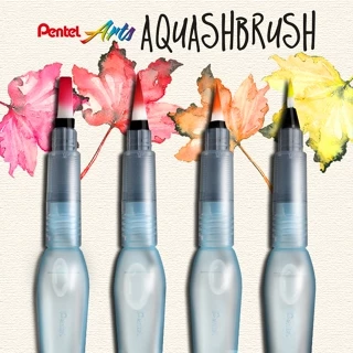 Pincel Aquarela Brush PENTEL com reservatorio de agua