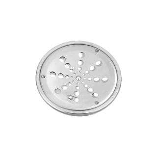 Grelha redonda de inox com caixilho e fecho 10cm VAD271 Esteves