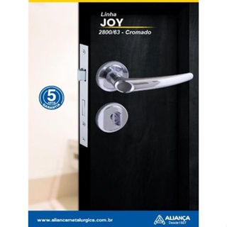 Fechadura maxx wc 4643 cromada 83892