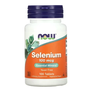Selênio 100mcg Now Foods Selenium 100 Talets