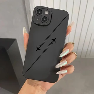 Capa Macia De Silicone Fosca Para Avião Premium Padrão Xiaomi Poco X5 X4 X3 F5 Pro F3 Mi 13 12 11 Lite 13 12T 11T À Prova De Choque