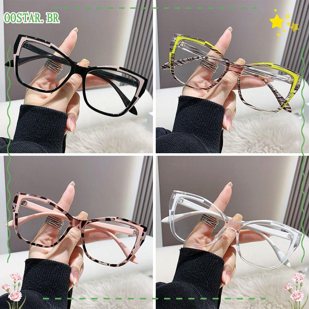 OOSTAR Óculos De Luz Anti-Azul , Proteção Para PC Ultralight Square Eyeglass Computador Portáteis Blue Blocking Eye Protection Office