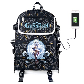 Jogo Genshin Impacto Anime 3D Impressão Mochila Estudante Escola Bolsa De  Ombro Juventude Outdoor Viagem Mochila Crianças Presentes de Aniversário