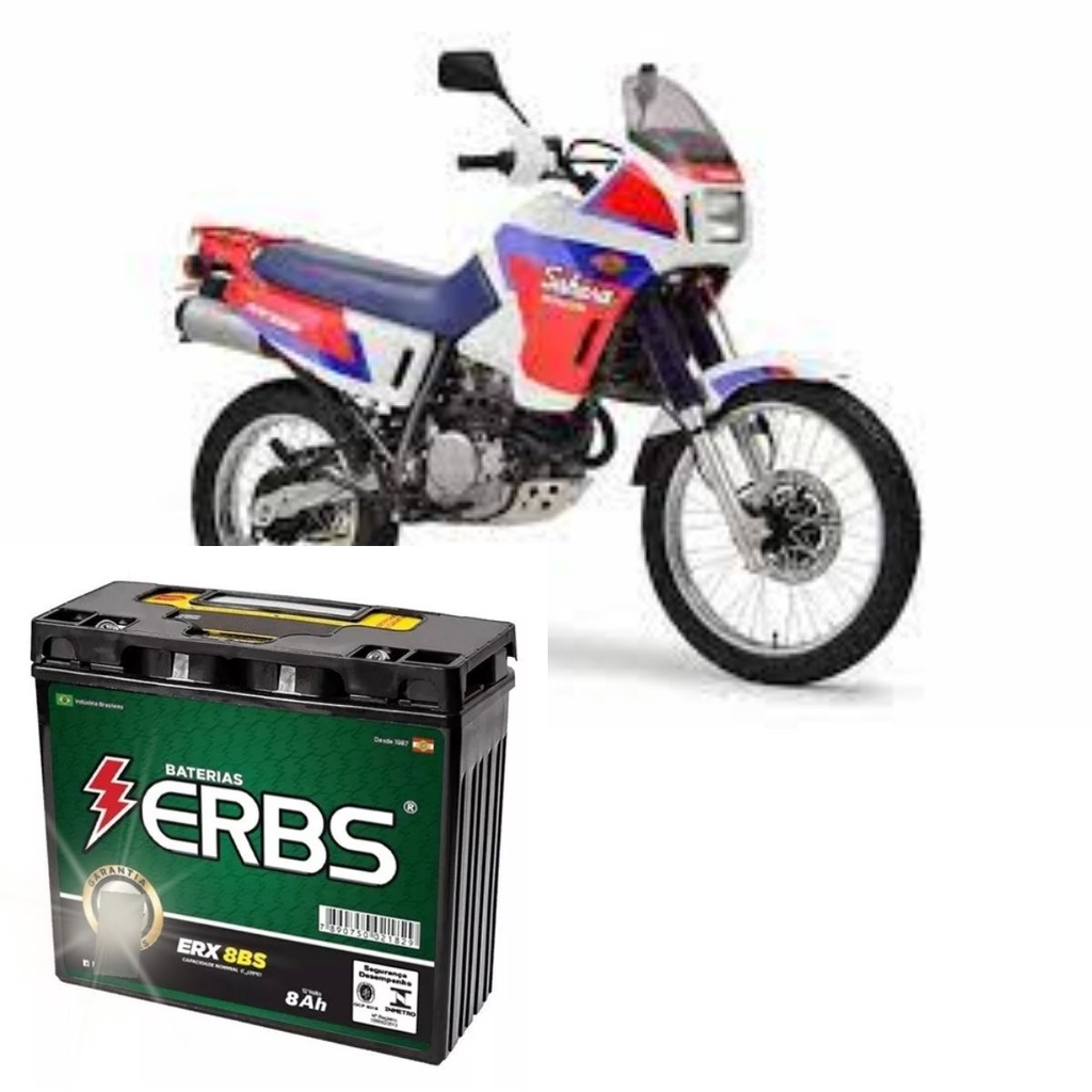 Bateria Yuasa YB7B-B CBX 150 Aero / CBX 200 Strada / NX 150/200 / NX 350  Sahara - marquinhom