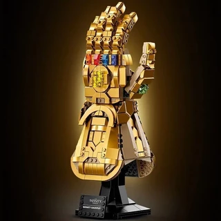 Compatível com Lego 76191 Marvel Luvas Infinitas Thanos Avengers Building Block Toys Montagem de Brinquedos de Menino Presentes