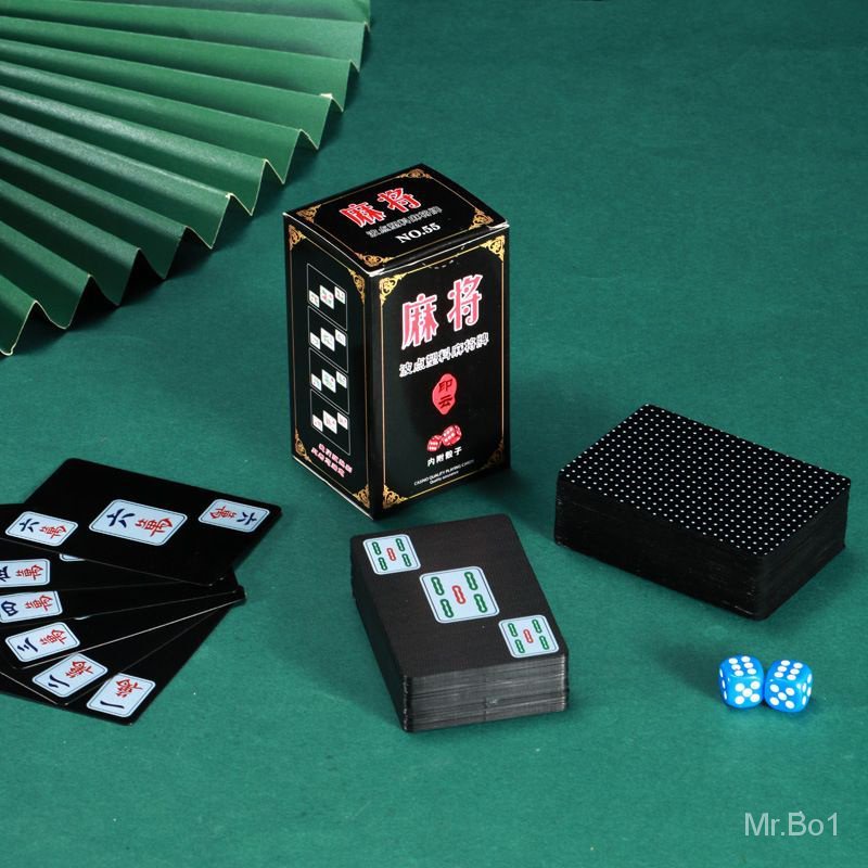 Compre Mini tabuleiro de jogo 144 telhas viagem mahjong brinquedo chinês  conjunto mah-jong jogo de jogo de festa