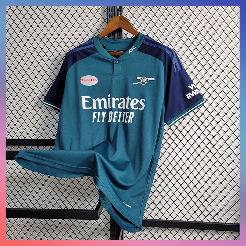 23-24 III ASN Camisa Masculina de Equipa de Futebol