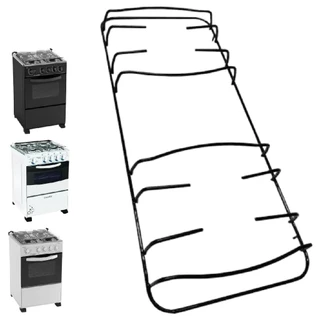Grade Para Fogão Com Pino Lateral Modelo Esmaltec Hawai/ Caribe E Bali 4 Bocas Grelha Fogão