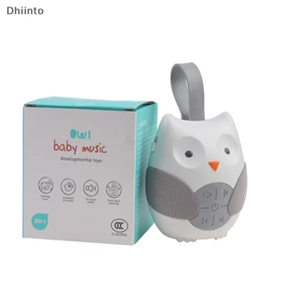 [Máquina Portátil De Ruído Branco Coruja Baby Soother Com 10 Canções De Música Leve Em