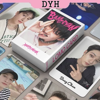 DYH 55pcs/box Stray Kids Bang Chan Photocards Álbum KPOP LOMO Cartão De Coleção De Cartões