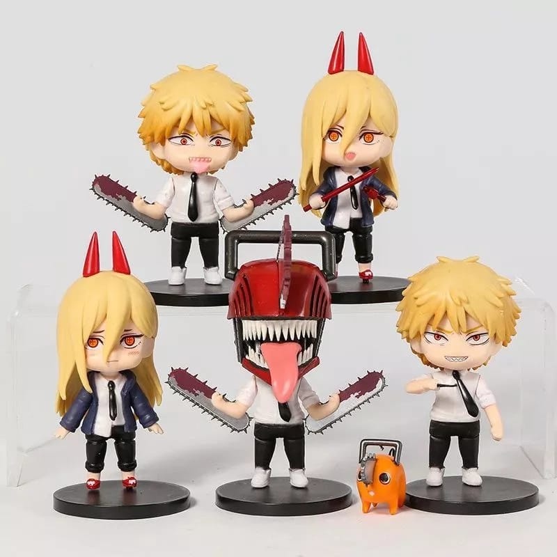 Action figures anime Chainsaw Man - Denji Power Pochita bonecos Chainsaw Man Figure Action boneco