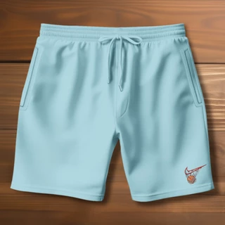 Bermuda de Moletom N Basquete Com Bolso Frontal E Cordão De Ajuste JPJ2