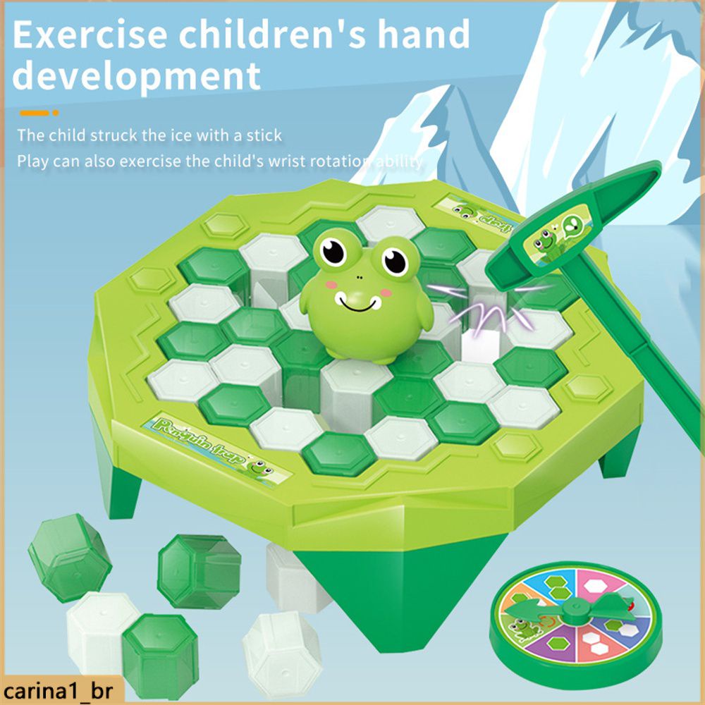 Mini jogo de quebra de gelo para crianças, brinquedo para pinguim ...