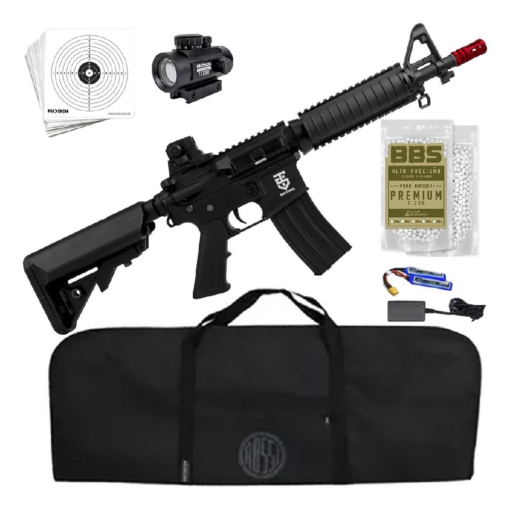 Rifle Airsoft Rossi Sentinel M4 Cqb-r Full Metal Elét. 6m P9 | Shopee ...