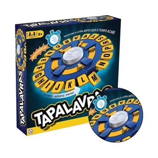 Jogo de Tabuleiro Tapalavras Multikids - BR1969