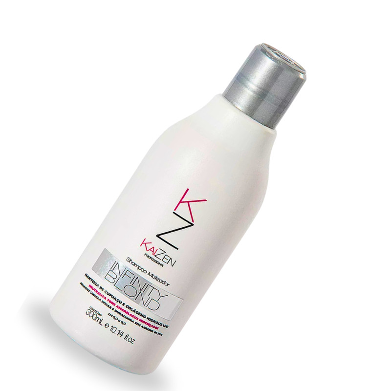 Shampoo Platinum Blond Infinity Desamarelador Kaizen 300ml | Shopee Brasil