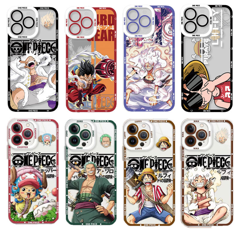 スマートフォン本体 luffy Anime One Piece Luffy Zoro Chopper Capa De Telefone Para Samsung