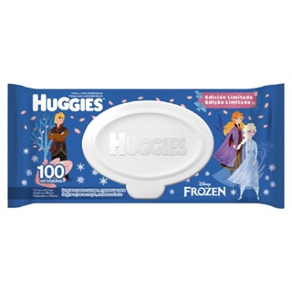 Toalhas Umedecidas Huggies Frozen Embalagem com 100 Toalhas