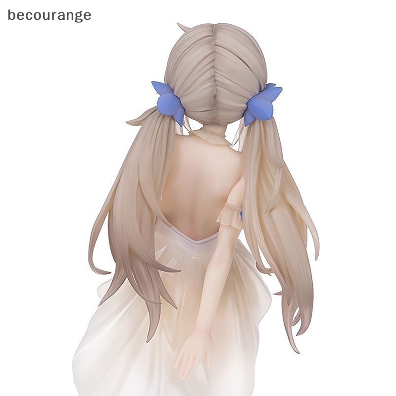 [becourange] 24cm Sexy Girl Anime Figura Bfull FOTS JAPAN Pure White Elf Action Hentai Figuras PVC Coleção Adulto Modelo Doll Toys [BR]
