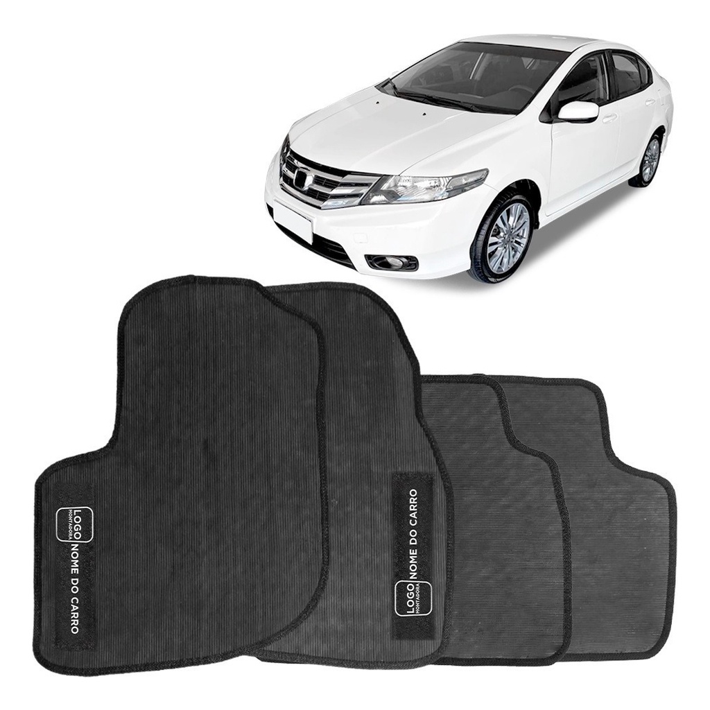 Tapete Borracha Honda City 2009 2010 2011 2012 2013 2014