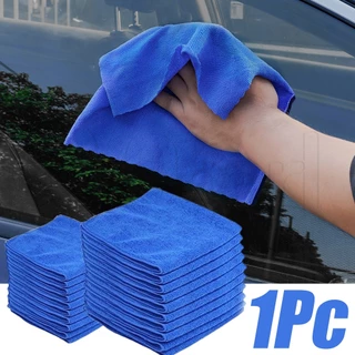Toalha De Lavagem Rápida Reutilizável De Microfibra De Secagem Para Carro/Limpeza Doméstica Cozinha/Pano Portátil Motocicletas Azul Absorvente Macia
