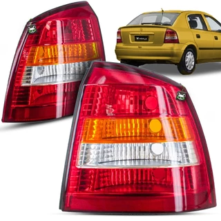 Lanterna Traseira Tricolor Astra Hatch 1999 2000 2001 2002