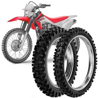2 Pneu Moto Crf 230f 100/100-18 59m 80/100-21 51m Rw33