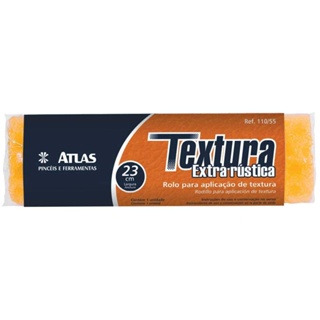 Rolo para pintura 23cm espuma para textura 110-55 Atlas