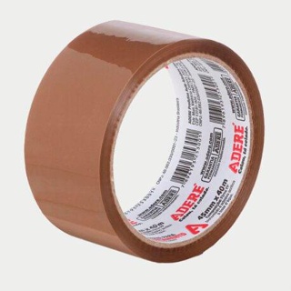 Fita p/ Empacotamento 45mm x 40m Marrom Adere