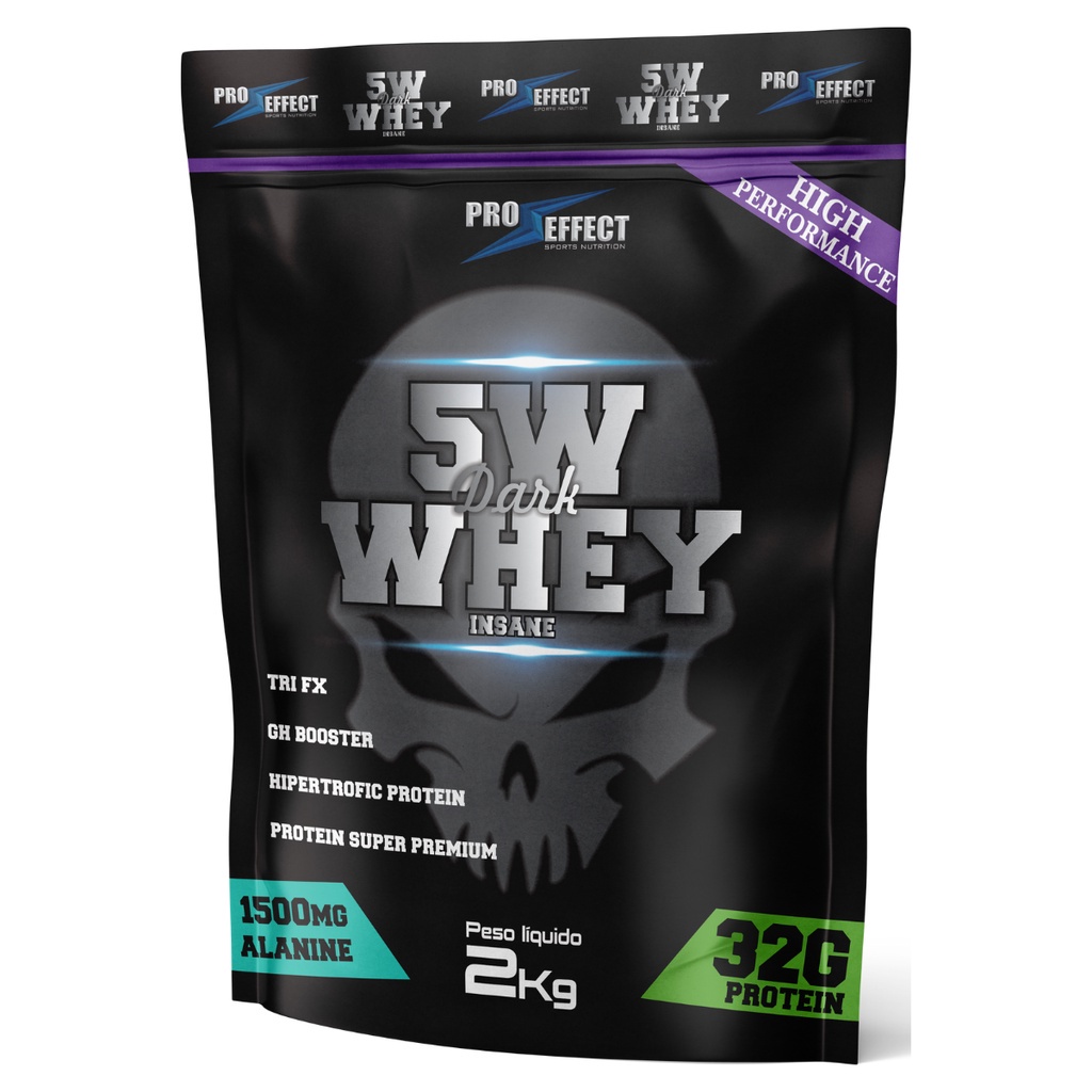Whey 5W PRO EFFECT 2KGs Sabor Chocolate FN Forbis