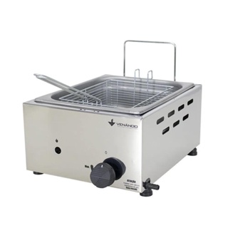 Fritadeira A Gás Baixa Pressão Inox SFG112 - Venâncio