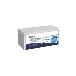 Papel Toalha Interfolha 3 Dobras Folha Dupla Advanced com 4.160 Folhas Tork
