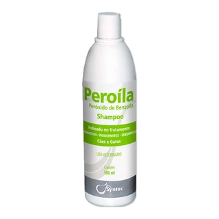 Shampoo Dermatológico Peroíla Para Cães e Gatos Syntec 500mL