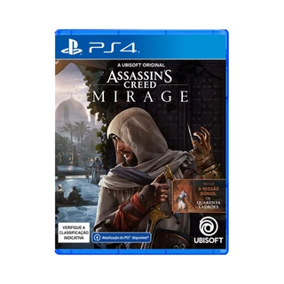 Jogo Assassin’s Creed Mirage - PS4