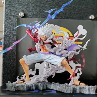 Anime One Piece 28CM Monkey D Luffy Gear 5 GK Figure PVC Action Anime  Figure