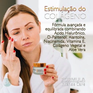 Creme Facial Reparação e Firmeza Fórmula Intense Care - Estímulo da Produção de Colágeno, Anti Envelhecimento