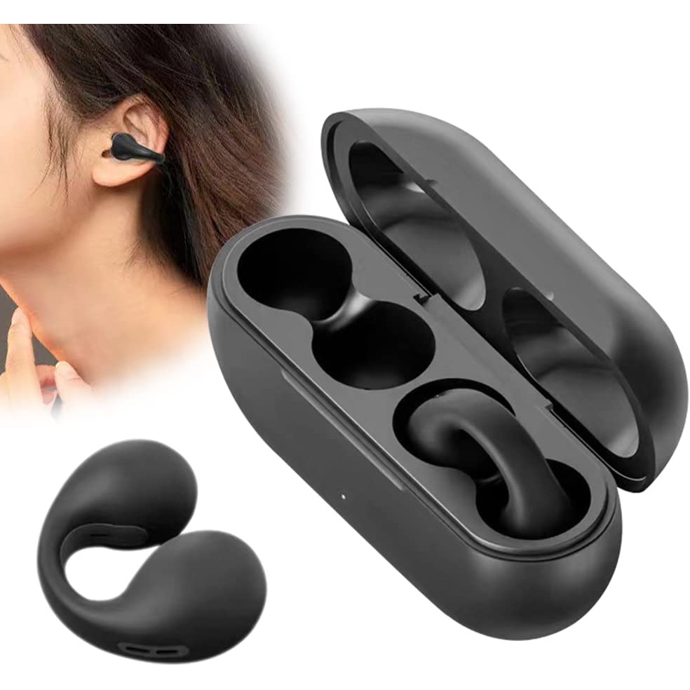 最も優遇 De Fone Ouvido Sem Ossos De Condução Earcuffs Sound Ambie イヤホン
