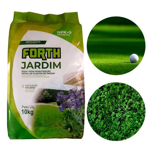Adubo Fertilizante Forth Jardim Gramado Plantas Saco 10 Kg