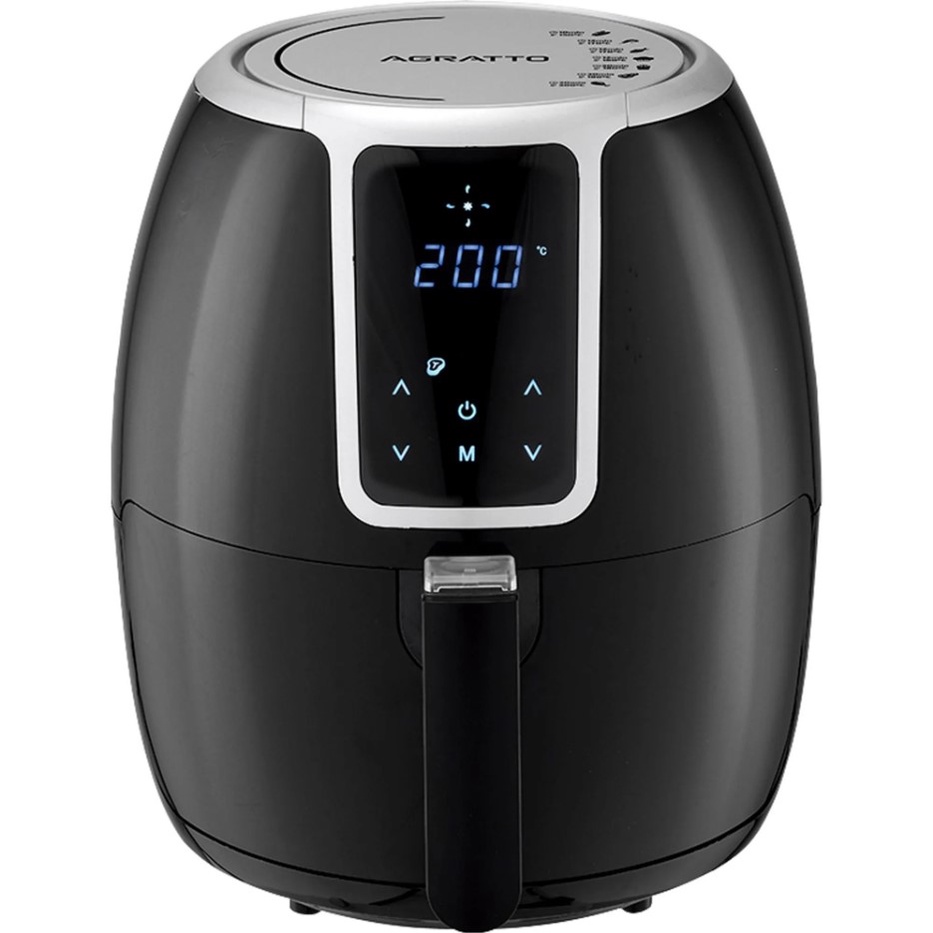 Fritadeira Elétrica AIR FRYER Supremma Agratto FESD-02 3,6L Preto 220V